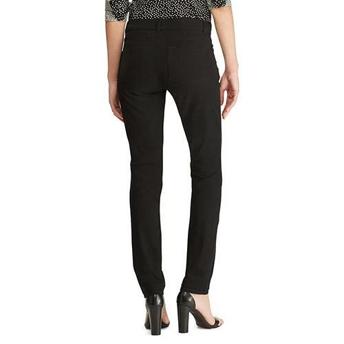 CHAPS By Ralph Lauren Black Pants Solid Color womens Petite size 4P ❤️tb5m27 - Image 1 of 4