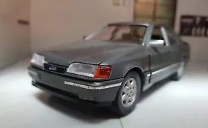 Ford Granada Scorpio Ghia Saloon Silver Schabak Diecast 1:25 1:24 Model Rare - Picture 1 of 10