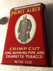 Vintage Prince Albert Tabak Blechdose neuwertig Beispiel Klappdeckel super gepflegt! - Bild 1 von 7