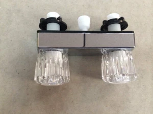 Mobile Home Parts 1 NEW Mobile Home Chrome Shower Faucet 4" Center - Picture 1 of 3