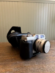 Green Label [MINT w/Case] Contax G1 Film Camera with Planar 45mm f2 from JAPAN - Picture 1 of 13