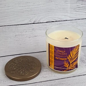Pier 1 Imports Maui Sunset Signature Collection Scented Candle Preowned Burned - Picture 1 of 14