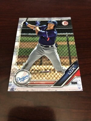 2019 Bowman Prospect Gavin Lux BP-130 Los Angeles Dodgers *Mint* Qty - Image 1 of 2