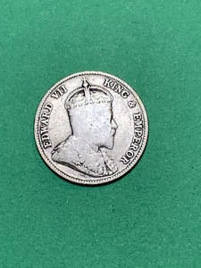 1904 Hong Kong Silver 10 Cents (A0645) - Picture 1 of 4