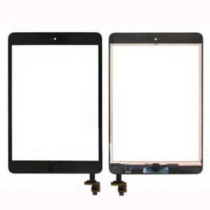 Touch Screen LCD Home Button IC Chip für Apple iPad Mini 1 + 2 Klebepad Schwarz - Picture 1 of 4