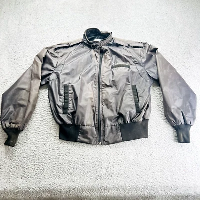 Vtg Snap-On Upstream Racing Division Team Jacket Oil Skin Full Zip Sz LARGE - Image 1 of 4