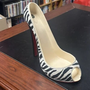 Wild Eye Zebra High Heel Wine Holder Print Design Kitchen Home Decor Caddy - Picture 1 of 8