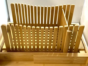 Bambus Brotschneidemaschine für selbstgebackenes Brot klappbar verstellbare Schneidemreite - Bild 1 von 12