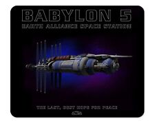 Babylon 5 Space Station 1/8" Thick Mousepad
