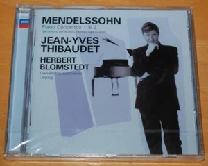 Jean-Yves Thibaudet - Mendelssohn: Piano Concertos 1 & 2 - Sealed 2001 CD - Picture 1 of 3