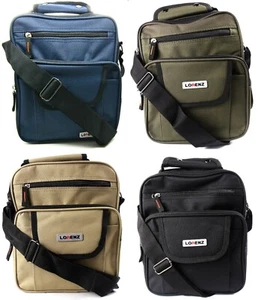 Unisex Crossover Body Travel Holiday Messenger Canvas Utility Shoulder Man Bag - Picture 1 of 54