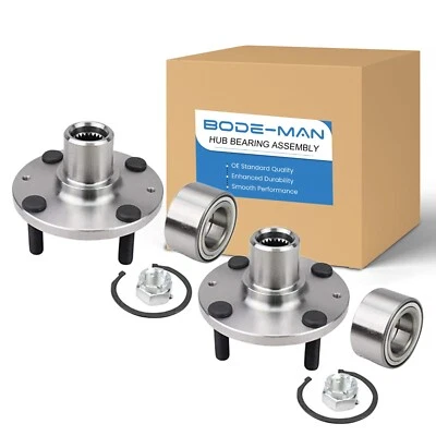Pair Front Wheel Hub Bearing for 2006-2009 2010 2011 Hyundai Accent Kia Rio Rio5 - Image 1 of 4