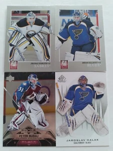 Lot of (12) Various Goalie Hockey Cards - Bild 1 von 3