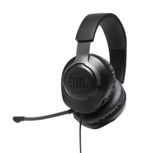 JBL Quantum 100, Wired over-ear gaming headset with flip-up mic. - Picture 1 of 9