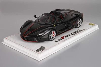 P18135A1V - 1/18 - BBR Ferrari LaFerrari Aperta New Black Daytona - Lim 99 pcs - Immagine 1 di 4