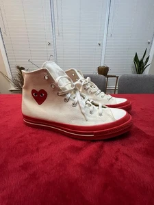 Zapatos altos de lona Comme Des Garcon talla 11 hombre | talla 13 mujer - Imagen 1 de 13