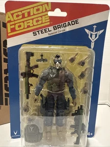 Action Force STEEL BRIGADE SPECIAL CORPS Exclusive VALAVERSE mint on card - Bild 1 von 6