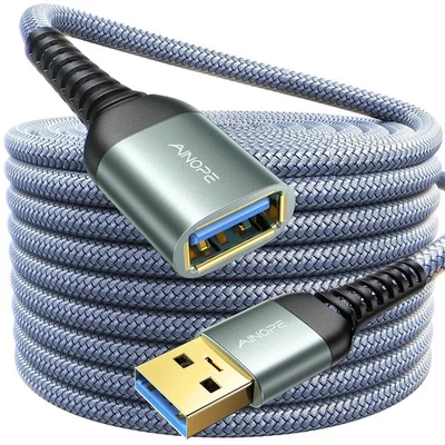 AINOPE Prolunga USB 3 m USB A cavo di prolunga 3.0 con connettori in alluminio - Immagine 1 di 4