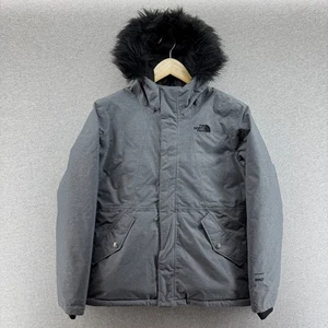 The North Face Girls Jacket Large 14/16 Greenland Down Parka Dryvent 550 Gray - Picture 1 of 19