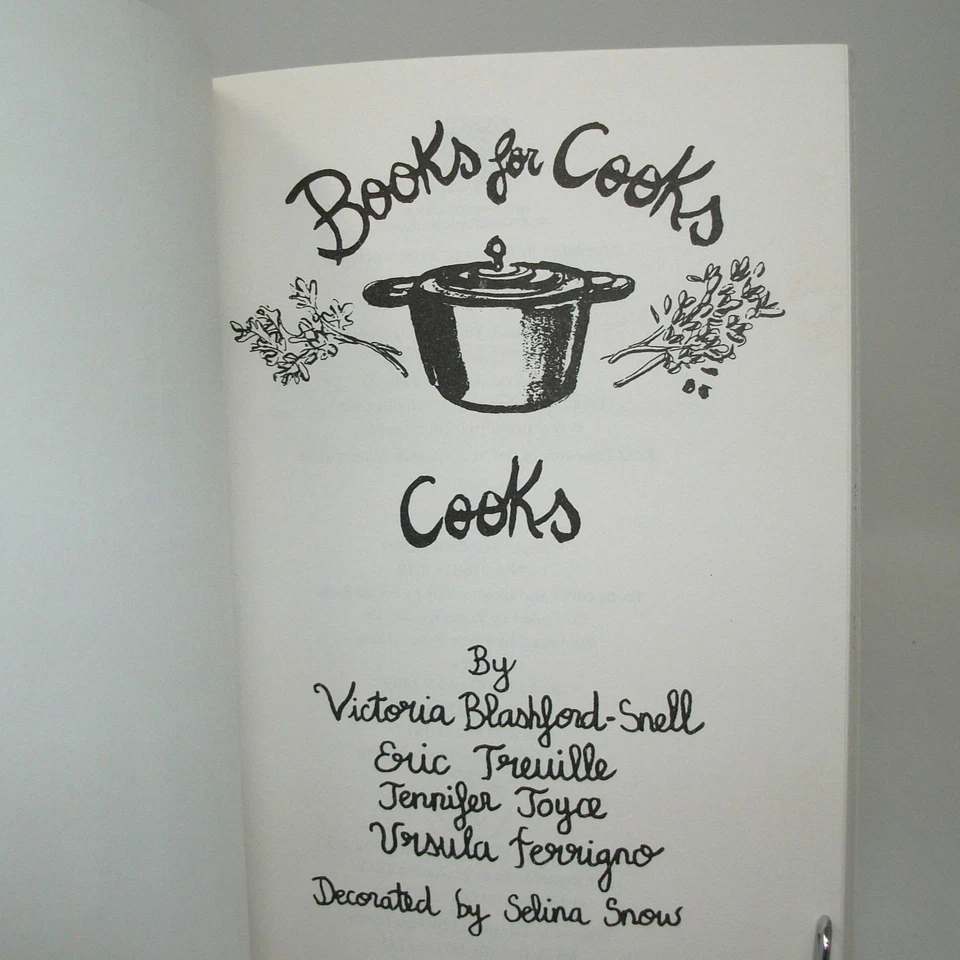 Books for Cooks Cooks by Victoria Blashford-Snell Eric Treuille Joyce Ferrigno - Image 1 of 4