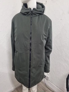 Brave Soul Unisex Green Winter Coat Size M With Hood - Picture 1 of 7