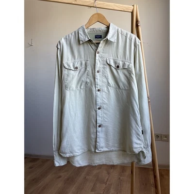 Camisa Safari Paul Smith Jeans Vintage Lino Talla L Foto 1 de 4