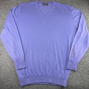 Hawico Maus & Hoffman Sweater Mens 2XL V Neck Cashmere Silk Scotland Pullover - Picture 1 of 15