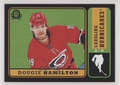 2018-19 Upper Deck O-Pee-Chee Update Black /100 Dougie Hamilton #608 - Image 1 of 2