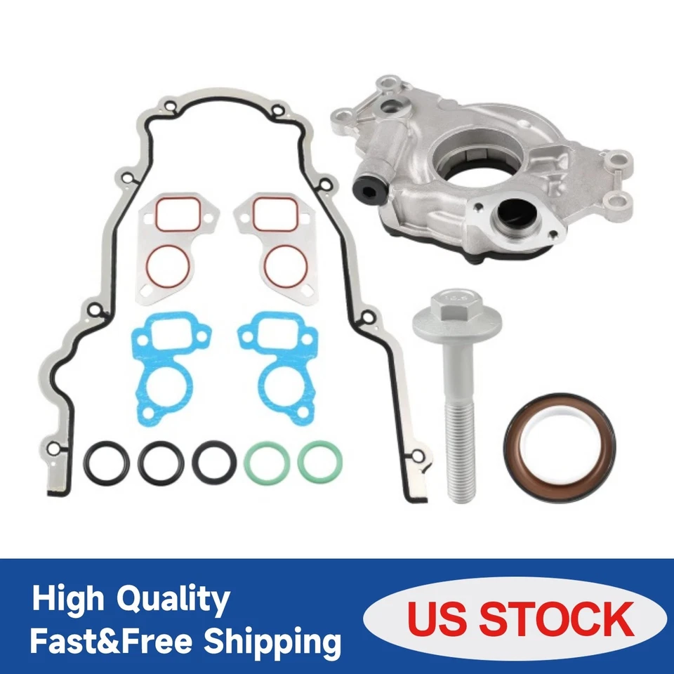 M295HV High Volume Oil Pump Gaskets & Balancer Bolt For 4.8L 5.3L 6.0L 12557840 Foto 1 de 4