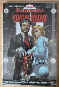 Invincible Iron Man TPB Paperback Ex-Library The Wedding of Tony Stark and Emma - Picture 1 of 4