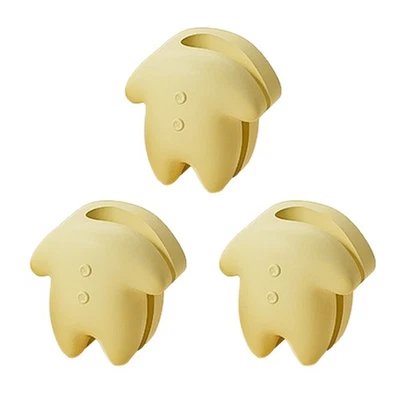 Paquete de 3 piezas organizador de cables para escritorio TPR clip de cable adhesivo para USB, cable de red Foto 1 de 4