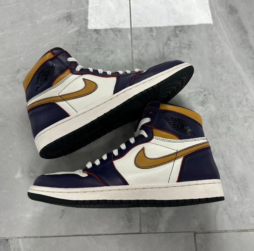 Jordan 1 Retro Alto OG Defiant SB LA a Chicago (USADO SIN CAJA) Talla-9.5M Foto 1 de 4
