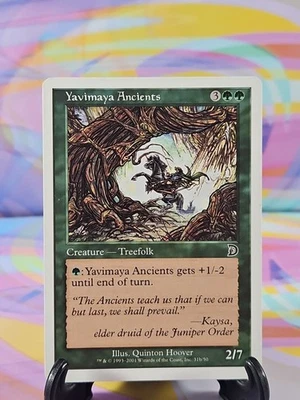 Magic the Gathering MTG Deckmasters 2001 Card | Yavimaya Ancients 31b/50 - Image 1 of 2