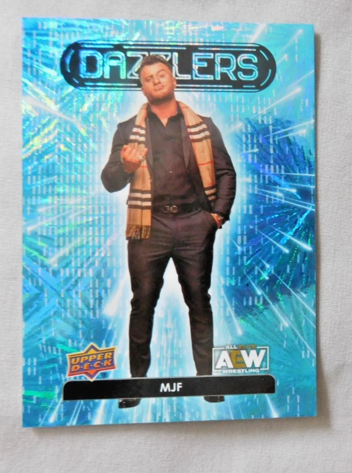 2023 Upper Deck AEW All Elite Wrestling Dazzlers BLUE MJF #DZ-41 - Image 1 of 1