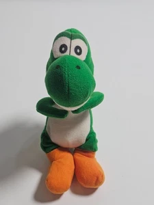 Vintage Mario 64 Green YOSHI 8" Bean Plush Nintendo 64 N64 BD&A 1997 - Picture 1 of 11