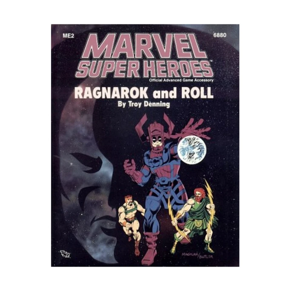 TSR Marvel Super Heroes Cosmic Trilogy #2 - Ragnarok and Roll VG+ - Image 1 of 1