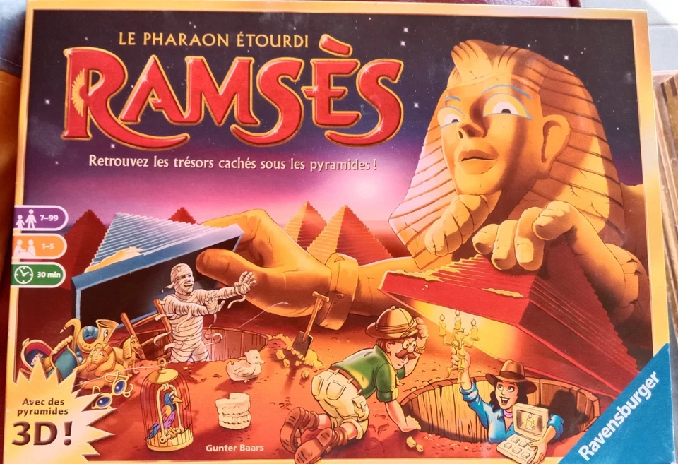 Ravensburger — Ramsès — Ramses — Jeu de société famille — version française 🇫🇷 - Photo 1/1