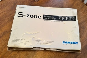 Samson S-Zone 4-Input/4-Zone Stereo Mixer with Advanced Control - Picture 1 of 4