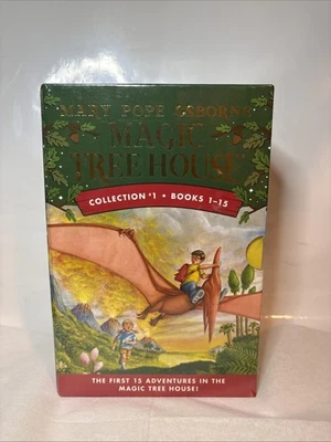 Brand NEW! Magic Tree House Collection 1: 1-15 Book Box Set by Mary Pope Osborne - Image 1 of 4
