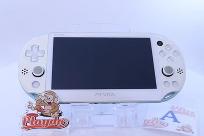 SONY PS Vita PCH-2000 Light Blue White Console Only Select 3Rank【1Day Shipping】 - Image 1 of 4