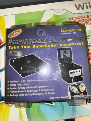 Batería recargable GameCube Intec - negra - nunca usada  Foto 1 de 2