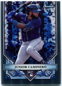 JUNIOR CAMINERO 2024 Bowman Sterling Rookie RAYS RC BR-13 QTY - Picture 1 of 2