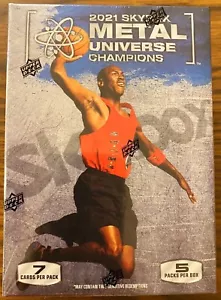 2021 Upper Deck Skybox Metal Universe Champions Blaster Box Michael Jordan - Picture 1 of 1