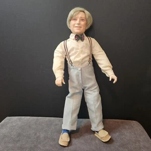 Danbury Mint Collector Doll The Piggyback Ride by Judy Belle Father Puppe 1992 - Bild 1 von 7