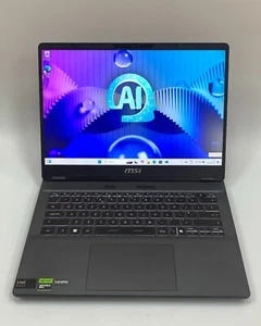 (SO4) MSI Prestige 14 AI Studio C1UDXG Core Ultra 7 32GB RAM 1TB SSD RTX 3050 - Picture 1 of 7
