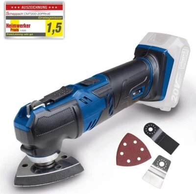 Scheppach Akku Multitool CMT200 20V Lackentferner Schleifer Trenner ohne Akku - Bild 1 von 4