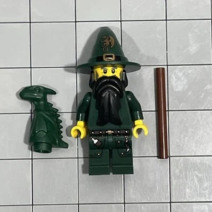 LEGO Castle Kingdoms Wizard Minifigure (cas435) with Dragon 7955 E5 52 - Picture 1 of 2