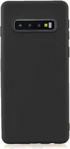 Pour Samsung galaxy S10 Housse de Protection Coque arrière Mate Légère noir - Photo 1 sur 1