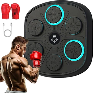 Smarte Musik Boxmaschine mit Handschuhen Erwachsene Kinder Training Bluetooth elektronisch - Bild 1 von 6