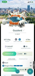 Pokémon Shiny Guzzlord Sendai Japan Background - Trade - GO Read Description - Picture 1 of 1